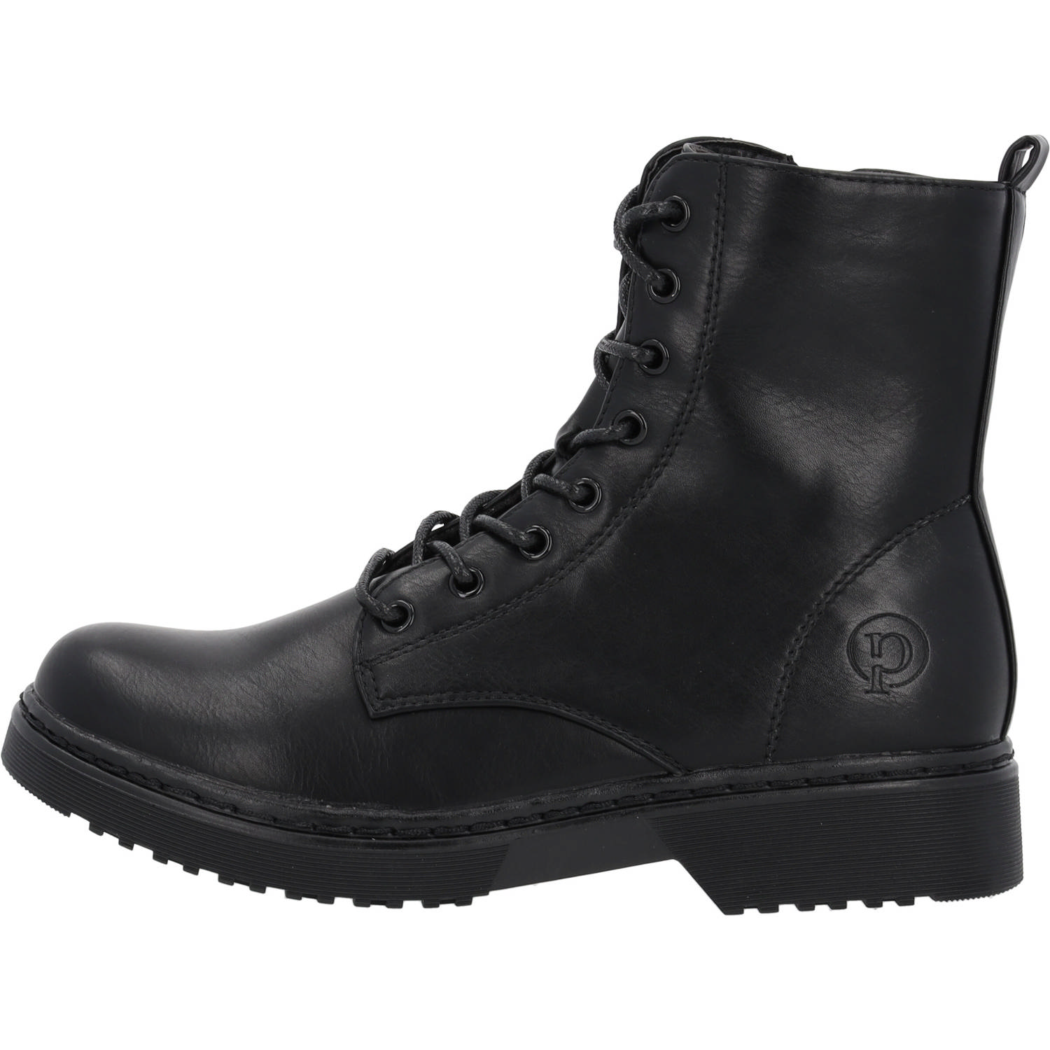 Palado Djerba, Schnürstiefel, Damen, Schwarz Matt