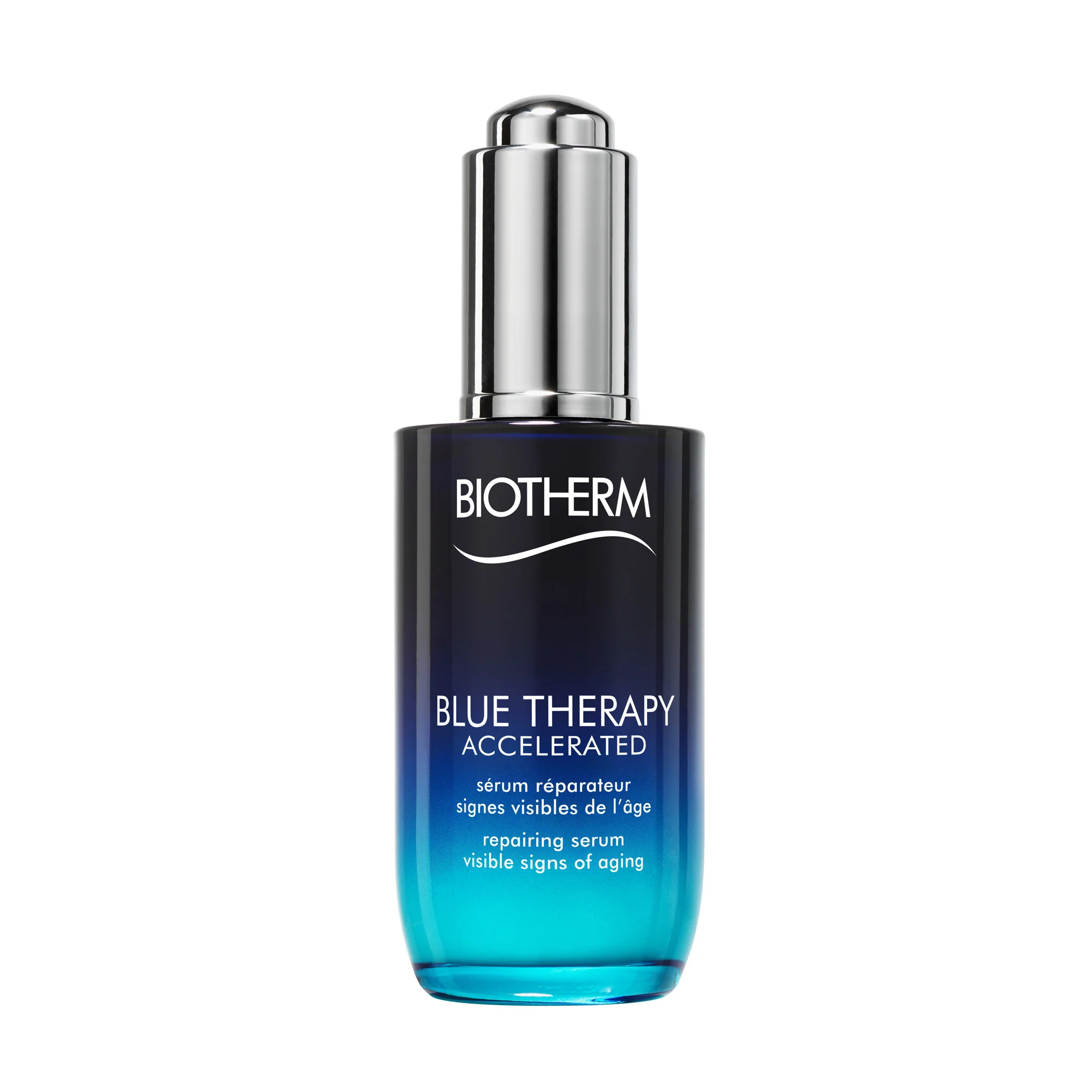Blue Therapy Accelerated Serum - Αντιρυτιδικός ορός προσώπου, Ορός προσώπου κατά των ατελειών, Λαμπρυντικός ορός προσώπου