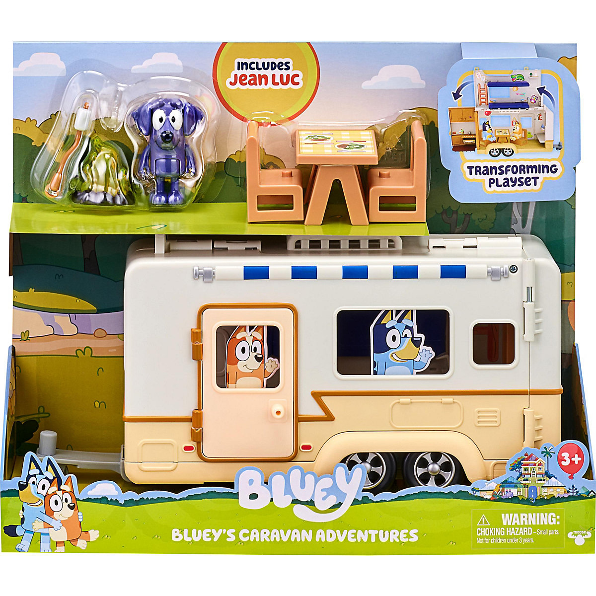 BLUEY CAMPERVAN Spielset
