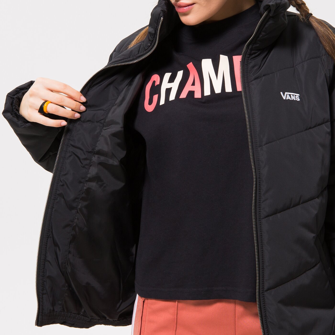VANS JACKE WINTER FOUNDRY PUFF MTE Schwarz