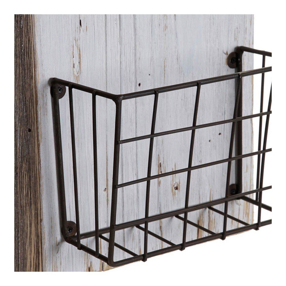 DKD Home Decor Zeitungsständer Zeitschriftenkorb Zeitschriftenständer DKD Home Decor Metall Paulonia-