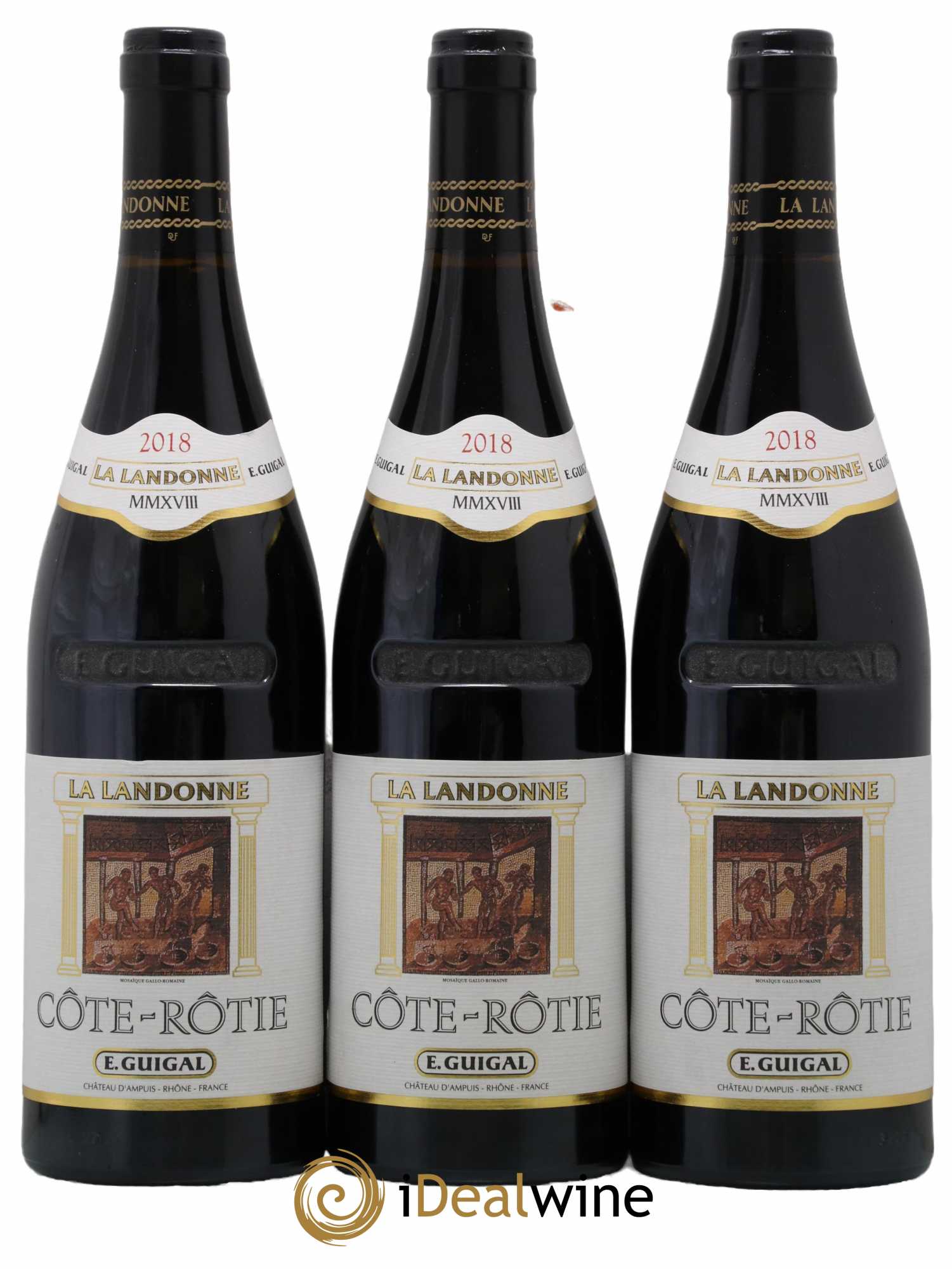 Côte-Rôtie La Landonne Guigal  2018 - Lot de 3 Bouteilles