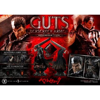 Berserk Museum Masterline Statue 1/3 Guts Berserker Armor Unleash Edition