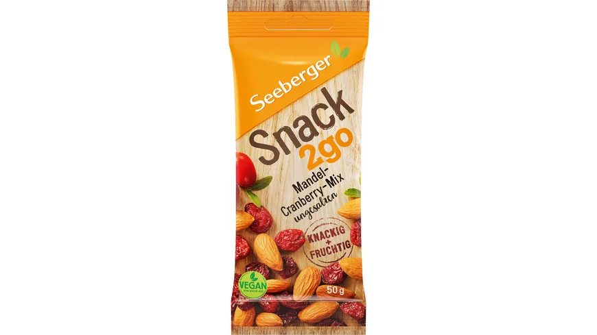 Seeberger Mandel-Cranberry-Mix 50 g