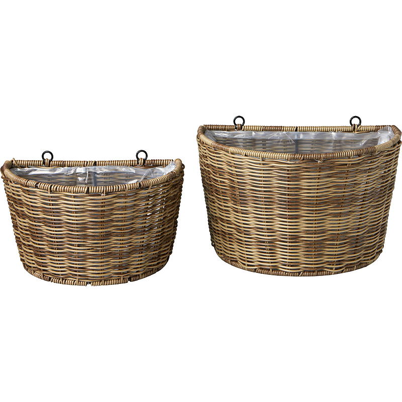 Home Veggpotte 30x18 cm, brun, Hageby