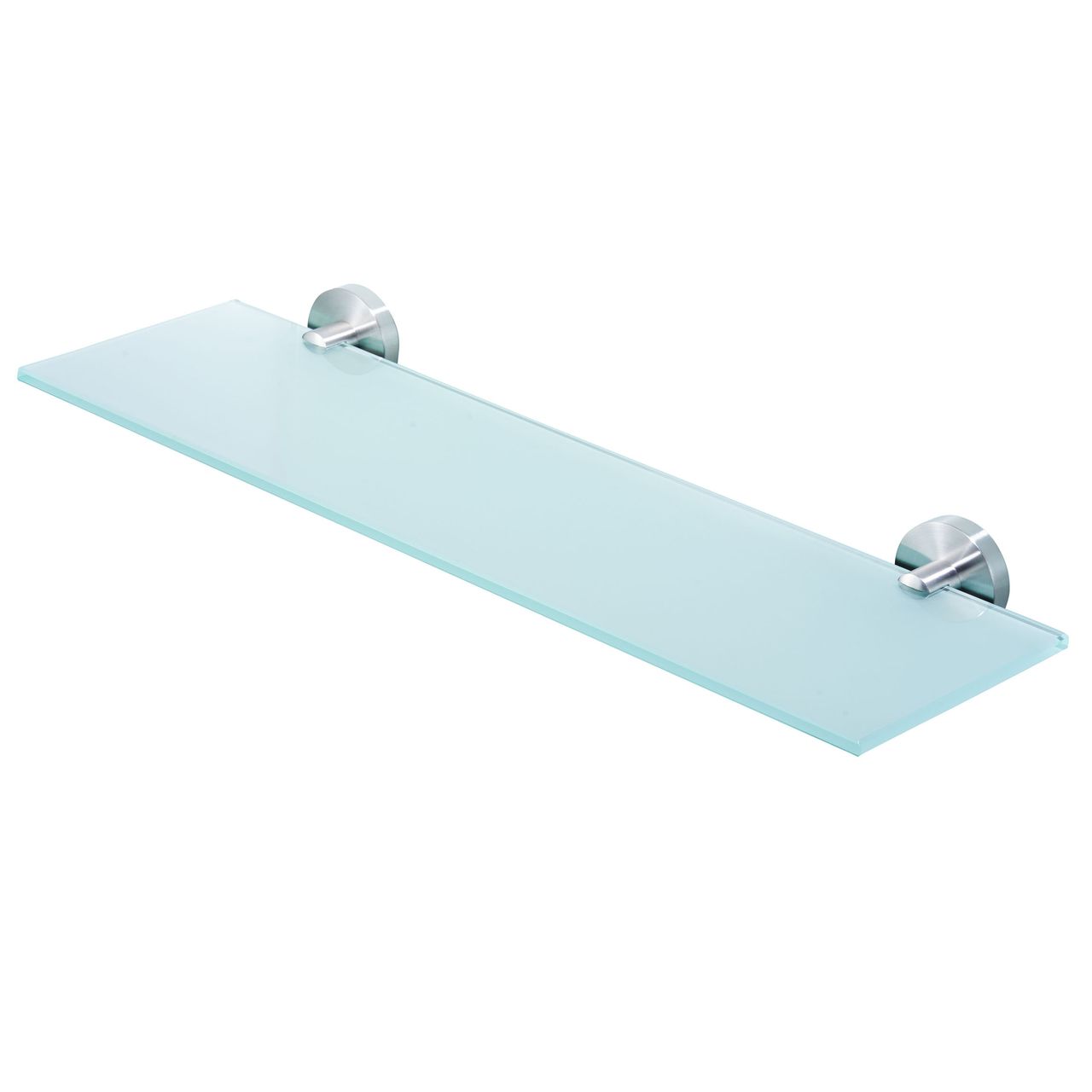 Weles AMARE Luxus Regal Glasablage Edelstahl/Glas, 50 x 16 x 5,5 cm