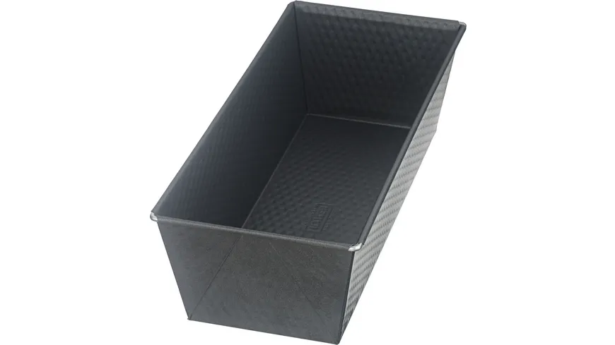 KAISER Brotbackform mit Silikondeckel 32x15cm Grau