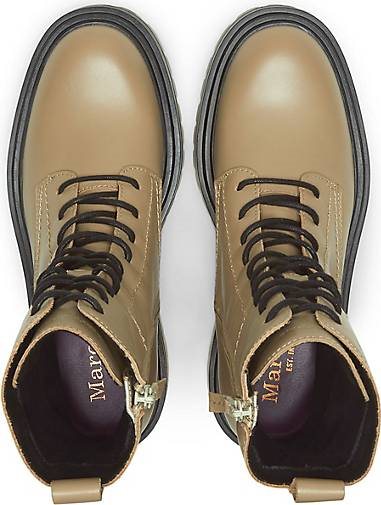 Marc O'Polo Schnürstiefel aus softem Kalbleder