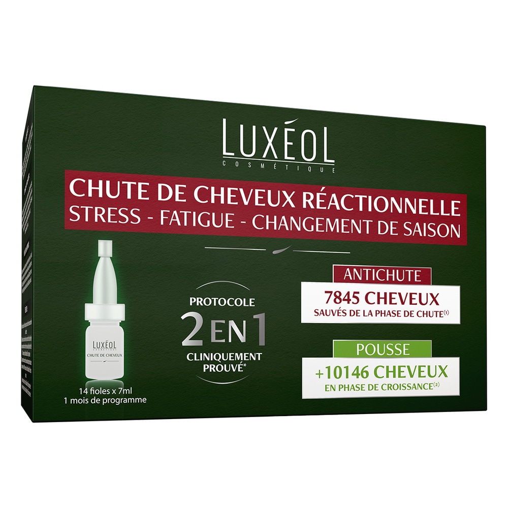 Luxéol Luxéol - Chute de cheveux réactionnelle2en1 Cosmétiques