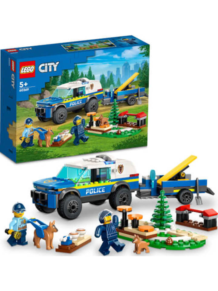 LEGO Bausteine City 60369 Mobiles Polizeihunde-Training günstig kaufen onesize