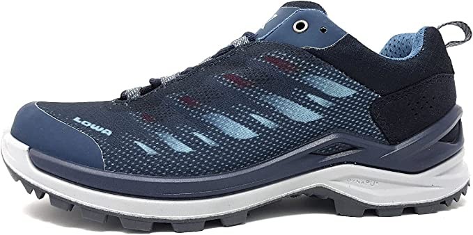 LOWA Komfort Schnürer blau FERROX GTX LO WS