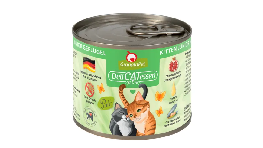 GranataPet Katzennassfutter Kitten Geflügel 200 g