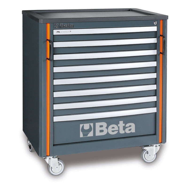 Įrankių vežimėlis su 8 stalčiais Beta 055000206 - 79,7x93,7x47,4 cm