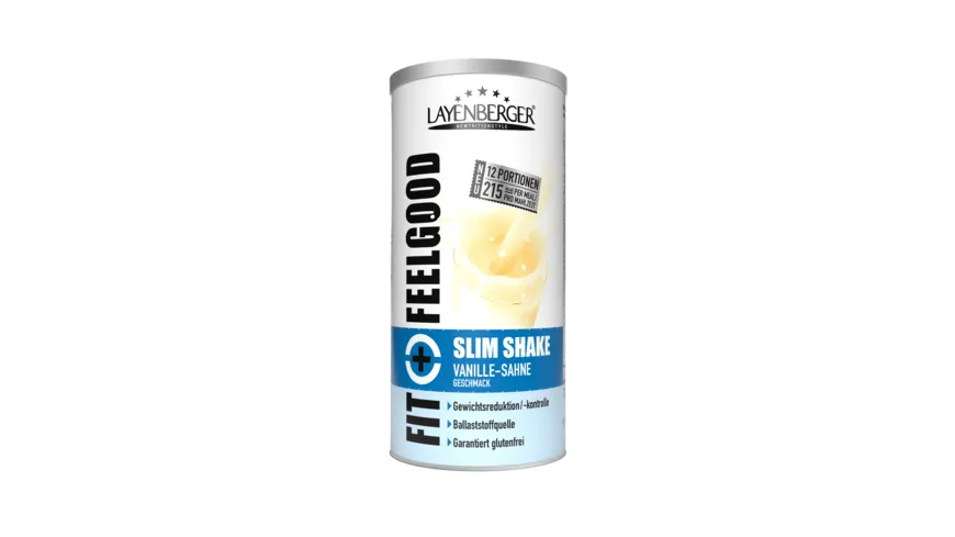 Layenberger Fit+Feelgood Slim Shake Vanille-Sahne 396 g