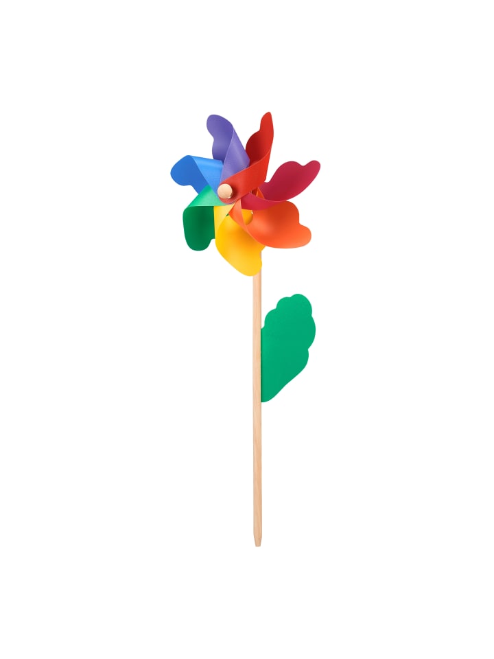 relaxdays 2x Windrad in Bunt - (B)18 x (H)47,5 x (T)8,5 cm günstig kaufen onesize