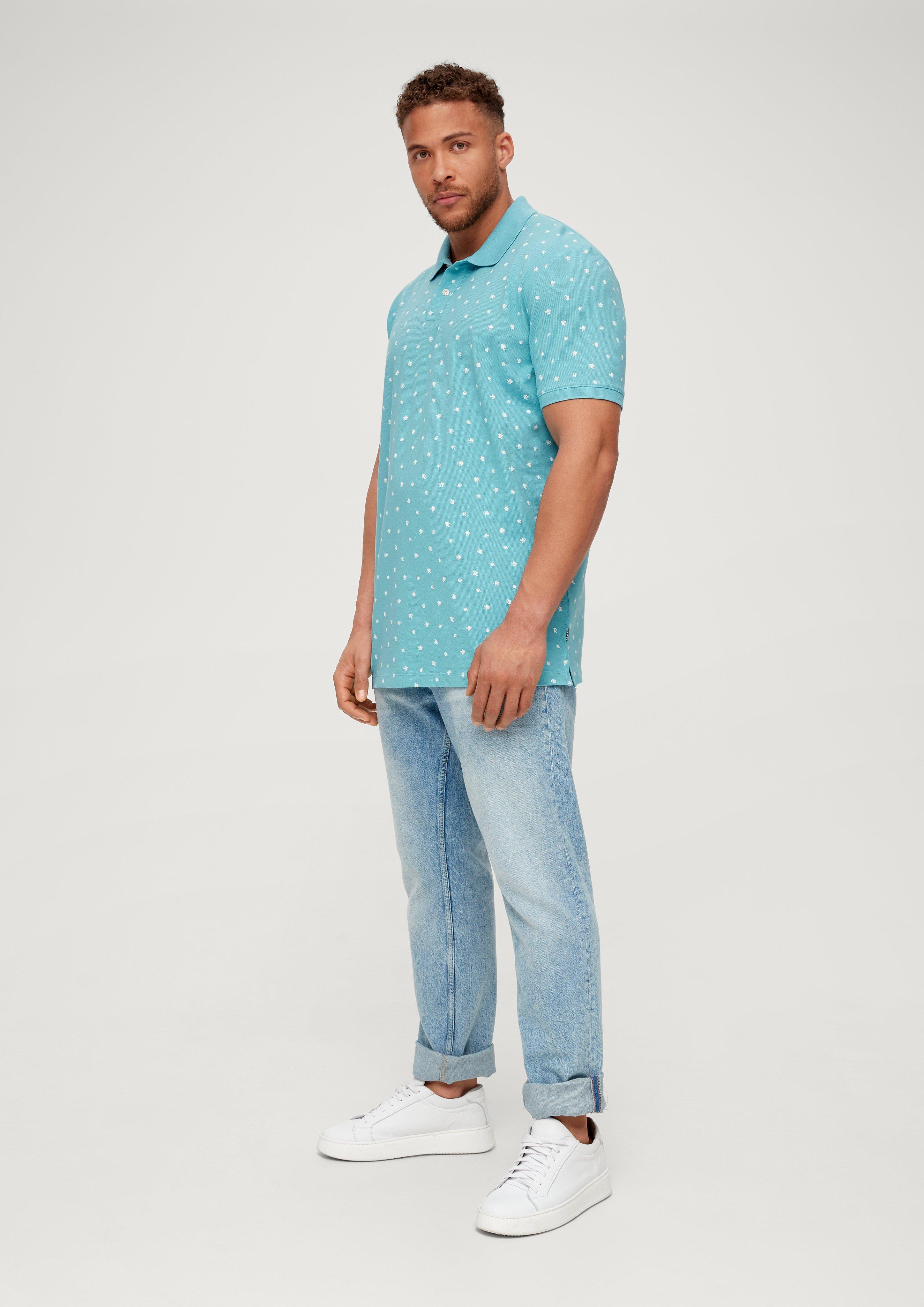 Poloshirt mit Minimalprint  2133345-61A0