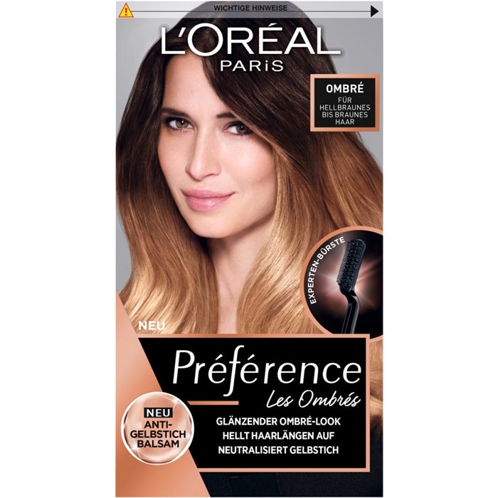 Glänzendes Ombré