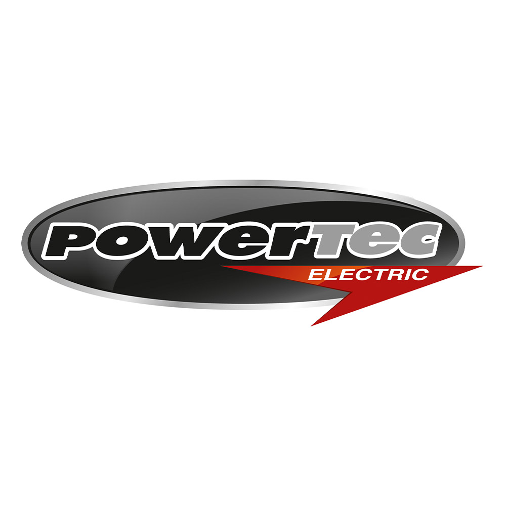 Powertec Electric 4-fach Steckdosenadapter - Grau, 2er-Set