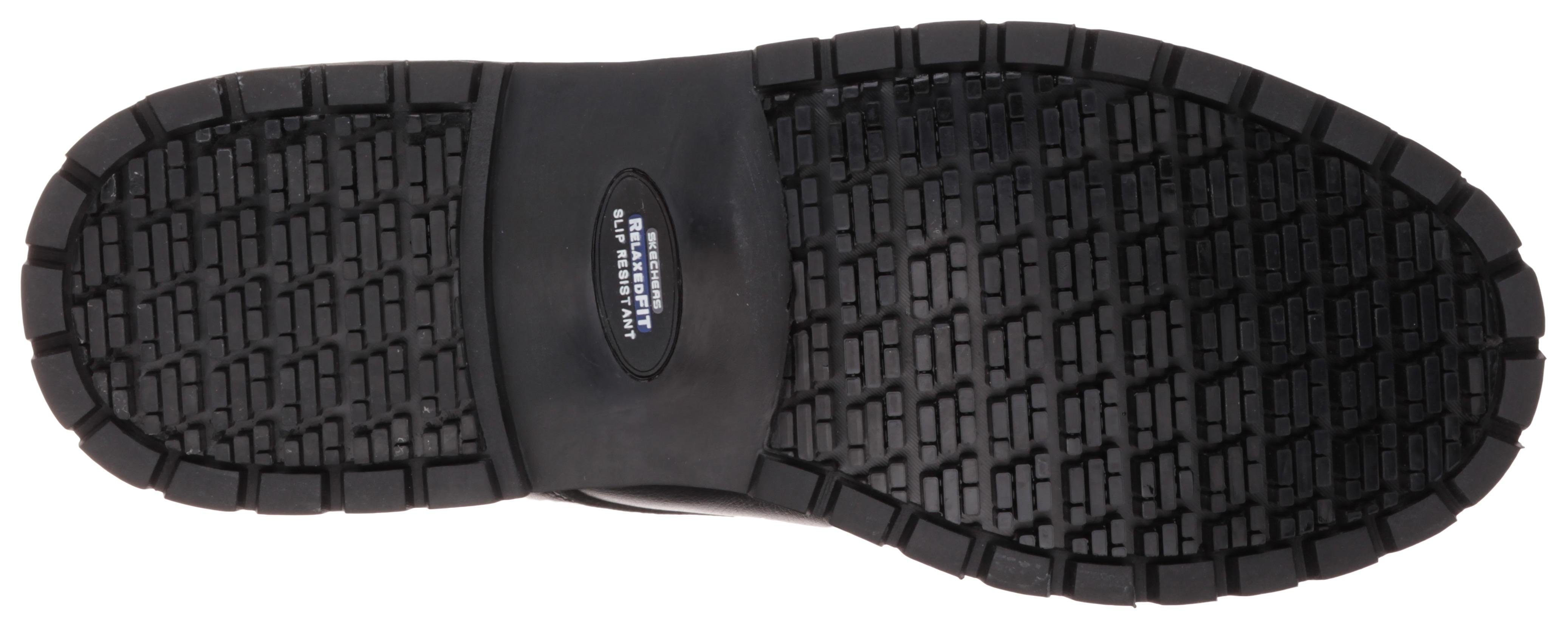 Skechers Cottonwood- Elks SR Schnürschuh Berufsschuh mit bequemer Memory Foam Funktion