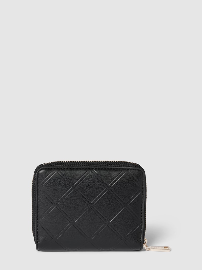 Portemonnaie mit Strasssteinbesatz Modell 'JORAH' in black
