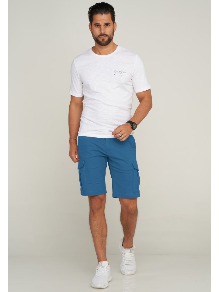 Jack & Jones Cargoshorts - JOE JJCARGO SHORTS in Dark Blue günstig kaufen