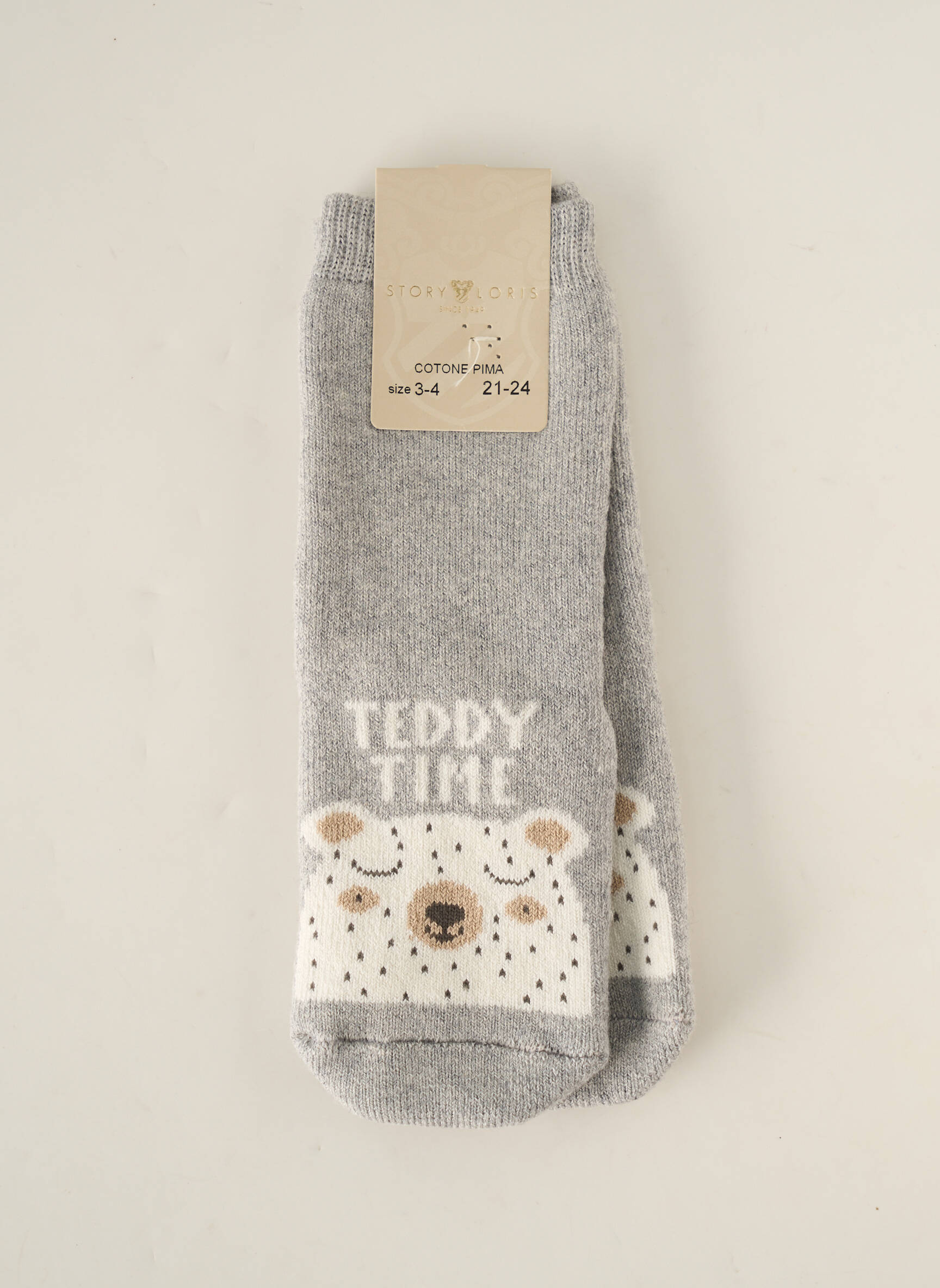 Story Loris Chaussette Enfant couleur gris