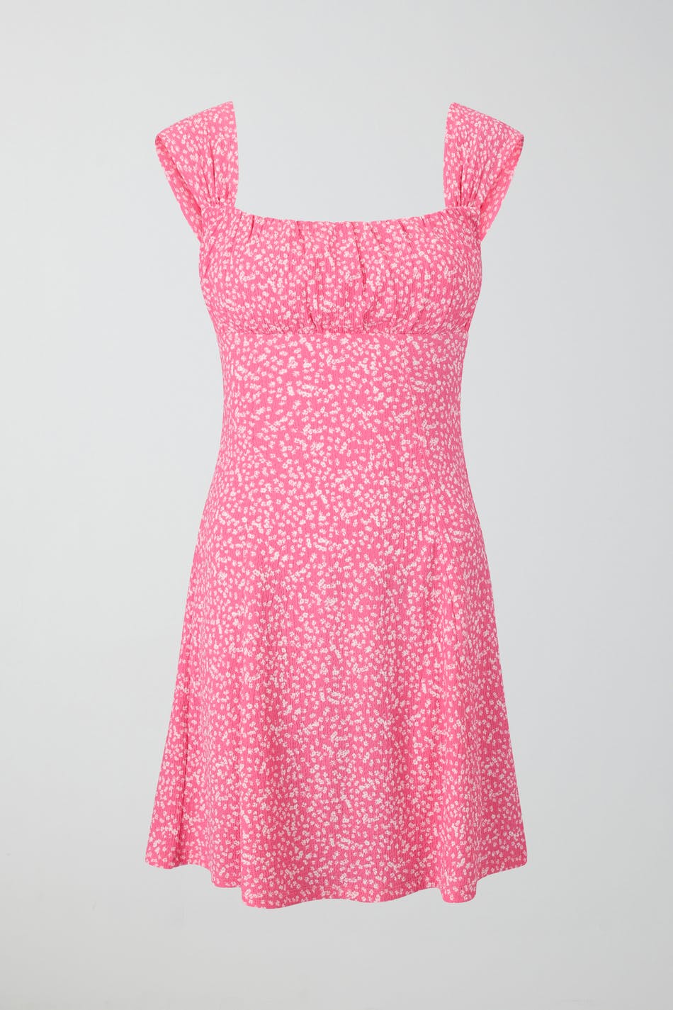 Ditsy mini dress