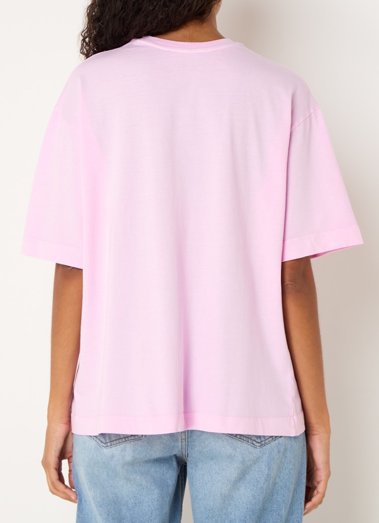 T-shirt Bruna del marchio Refined Department con logo stampato