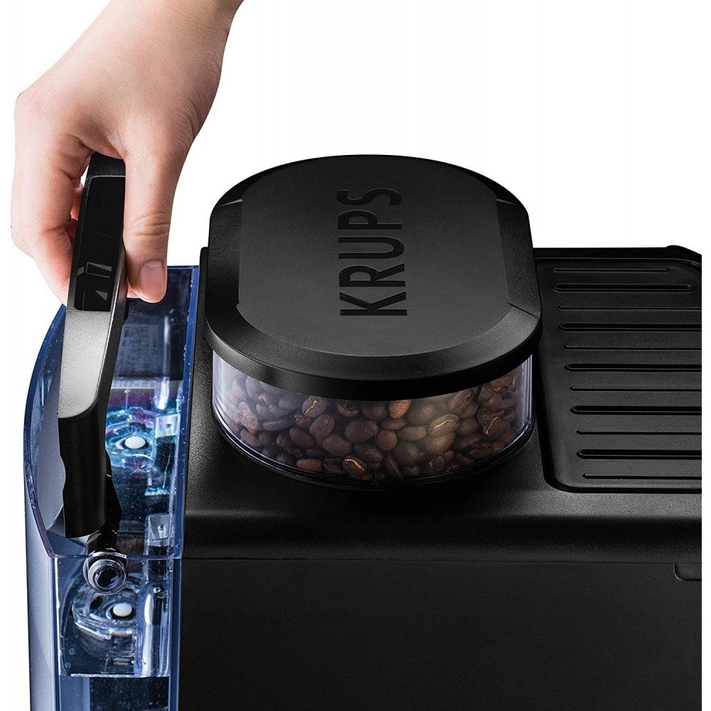 Krups Kaffeevollautomat EA 8110 Arabica Quattro Force - Kaffee-Vollautomat - schwarz
