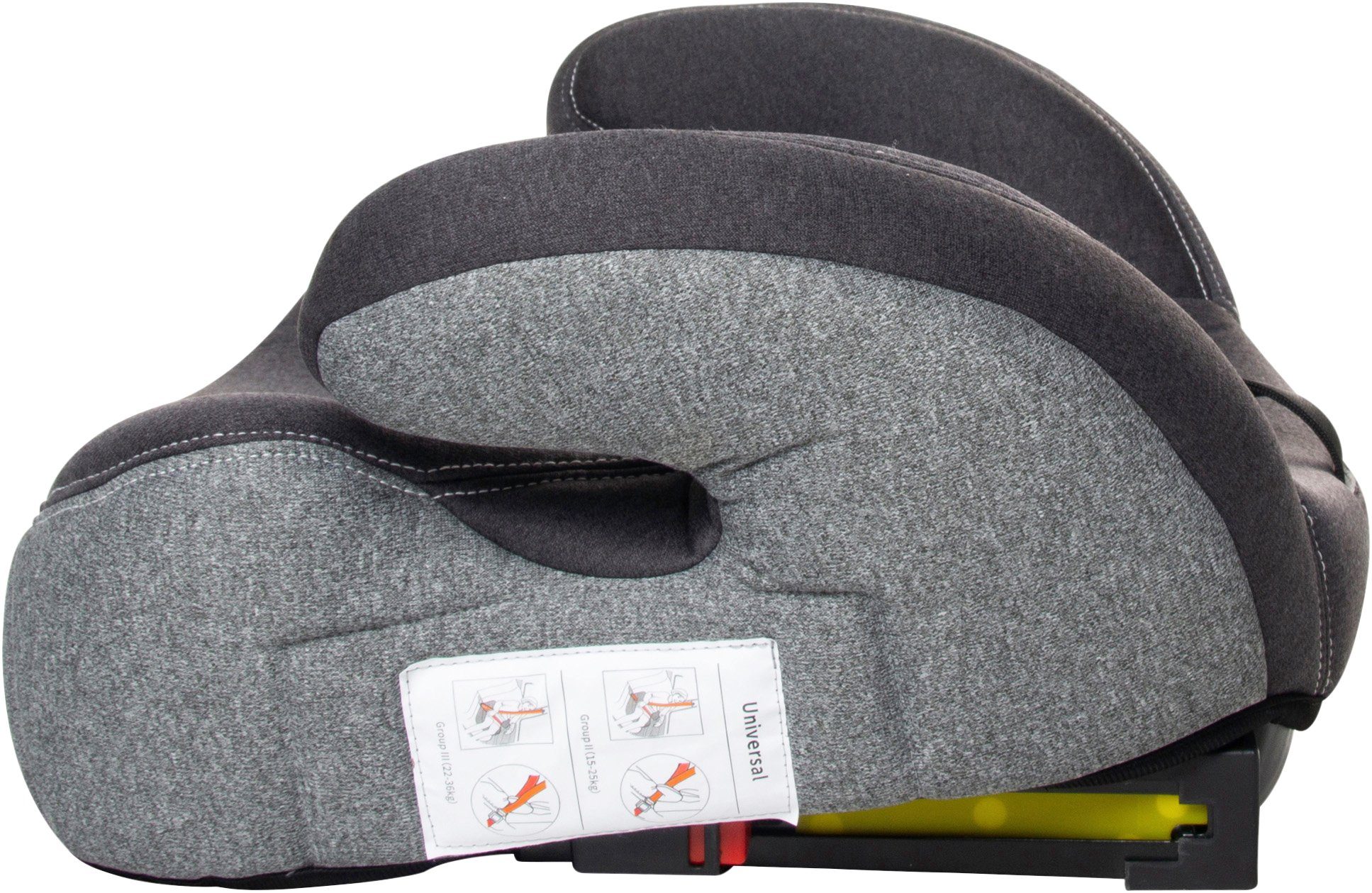 Osann Kindersitzerhöhung LUX Isofix Universe Grey, ab: 15 kg, bis: 36 kg, (1-tlg), ab 3 bis ca. 12 Jahren