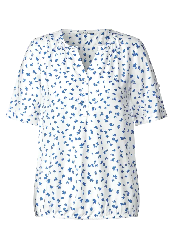 CECIL Bluse mit kurzer Knopfleiste