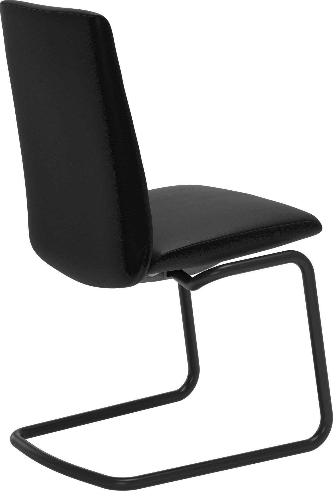 Stressless® Polsterstuhl Laurel, Low Back, Größe M, mit Beinen aus Stahl in Schwarz matt