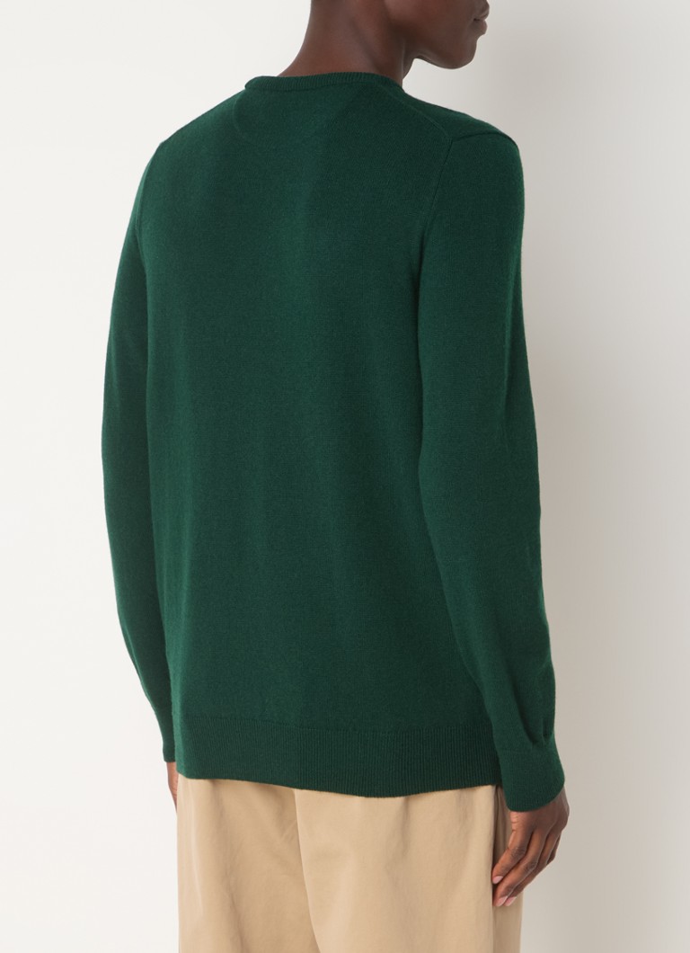 Πουλόβερ Ralph Lauren με λεπτή πλέξη από μαλλί και κέντημα λογότυπου