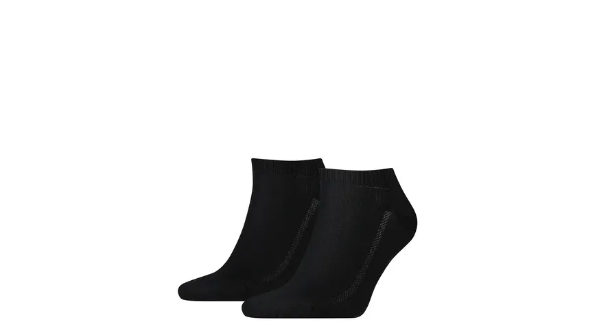 Levis Herren Sneaker Socken 2er Pack jet black