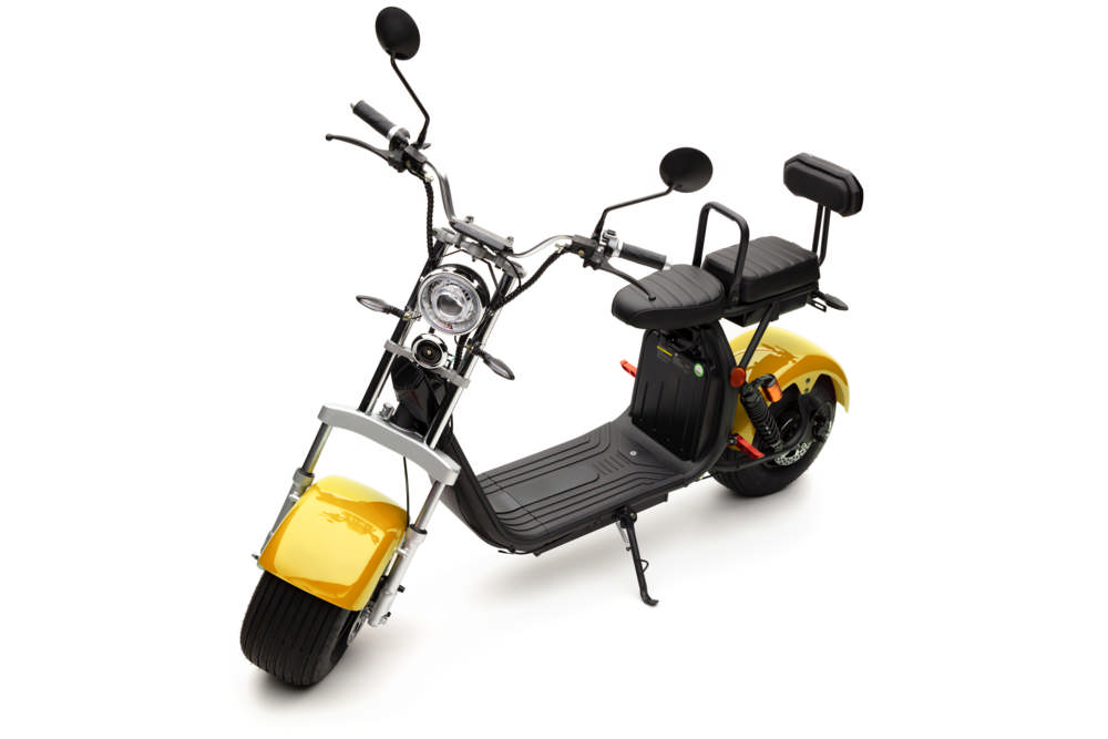 Econelo Elektro Zweiradroller ECONELO CHOPPER CMD05 Gelb