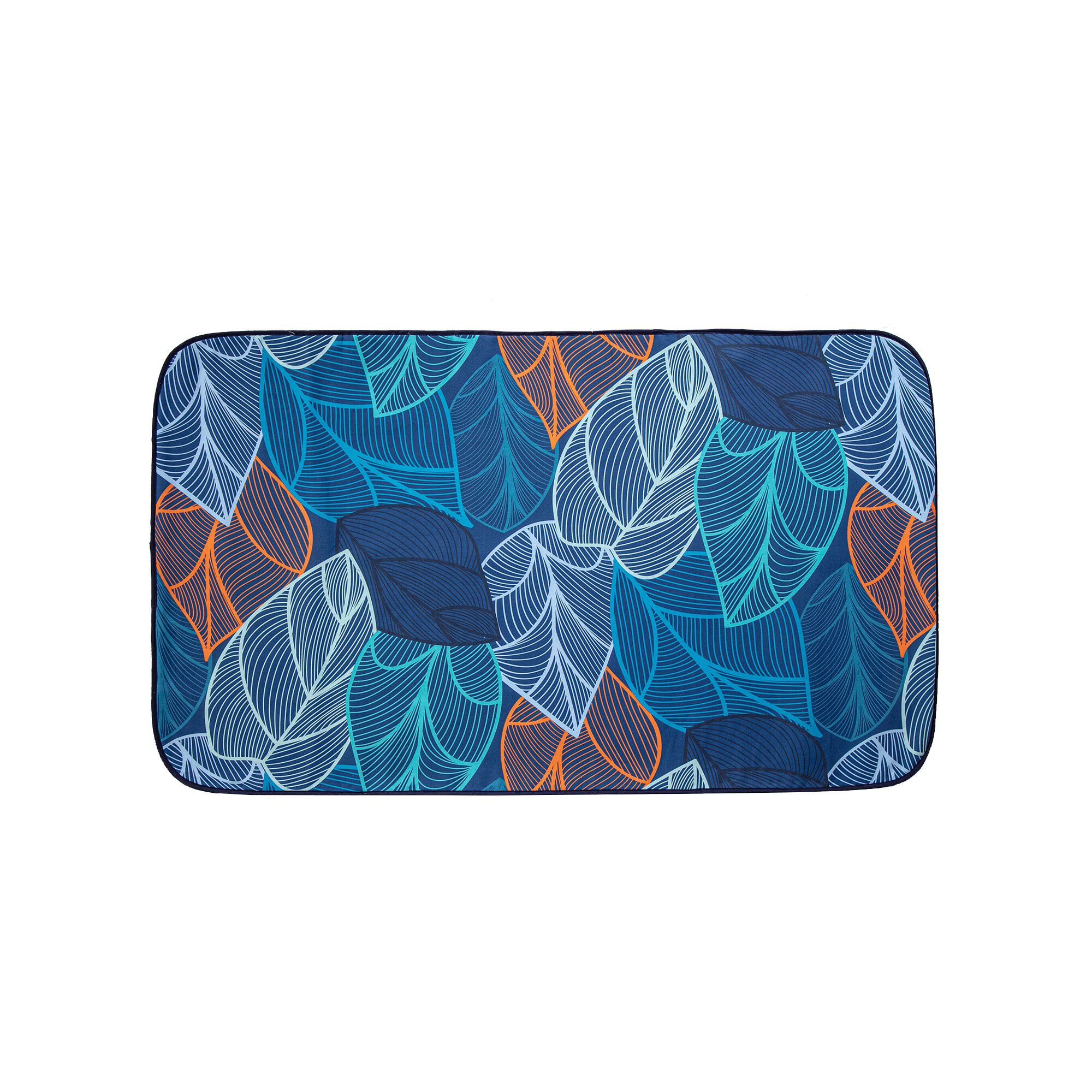 Nappe de repassage motif feuillage coloré