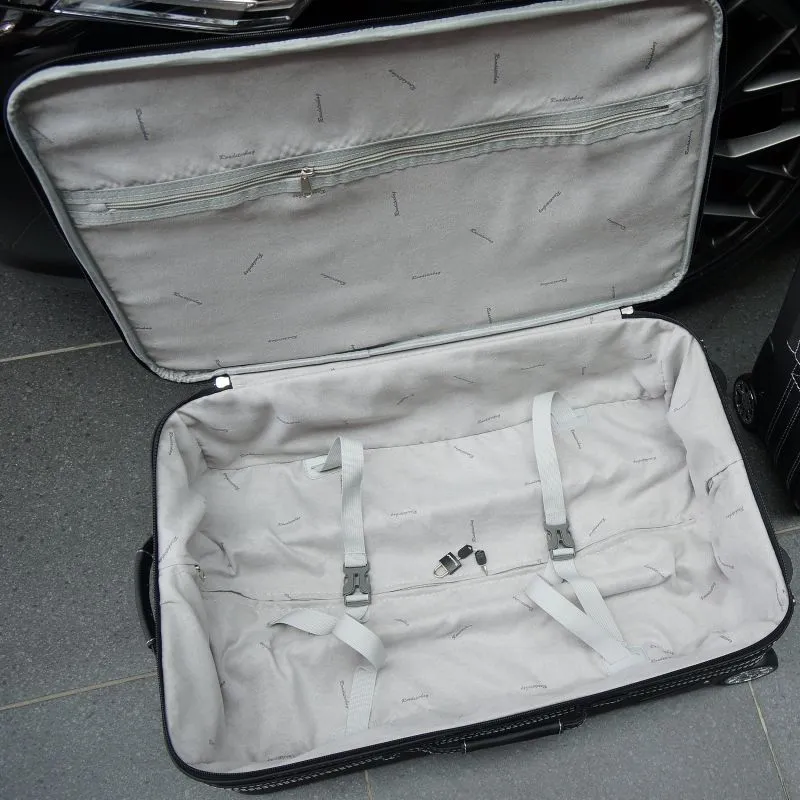 Roadsterbag Kofferset mit 2 Rollen Porsche 911 (992) Cabrio + Coupé Front 103 Liter 3-tlg.