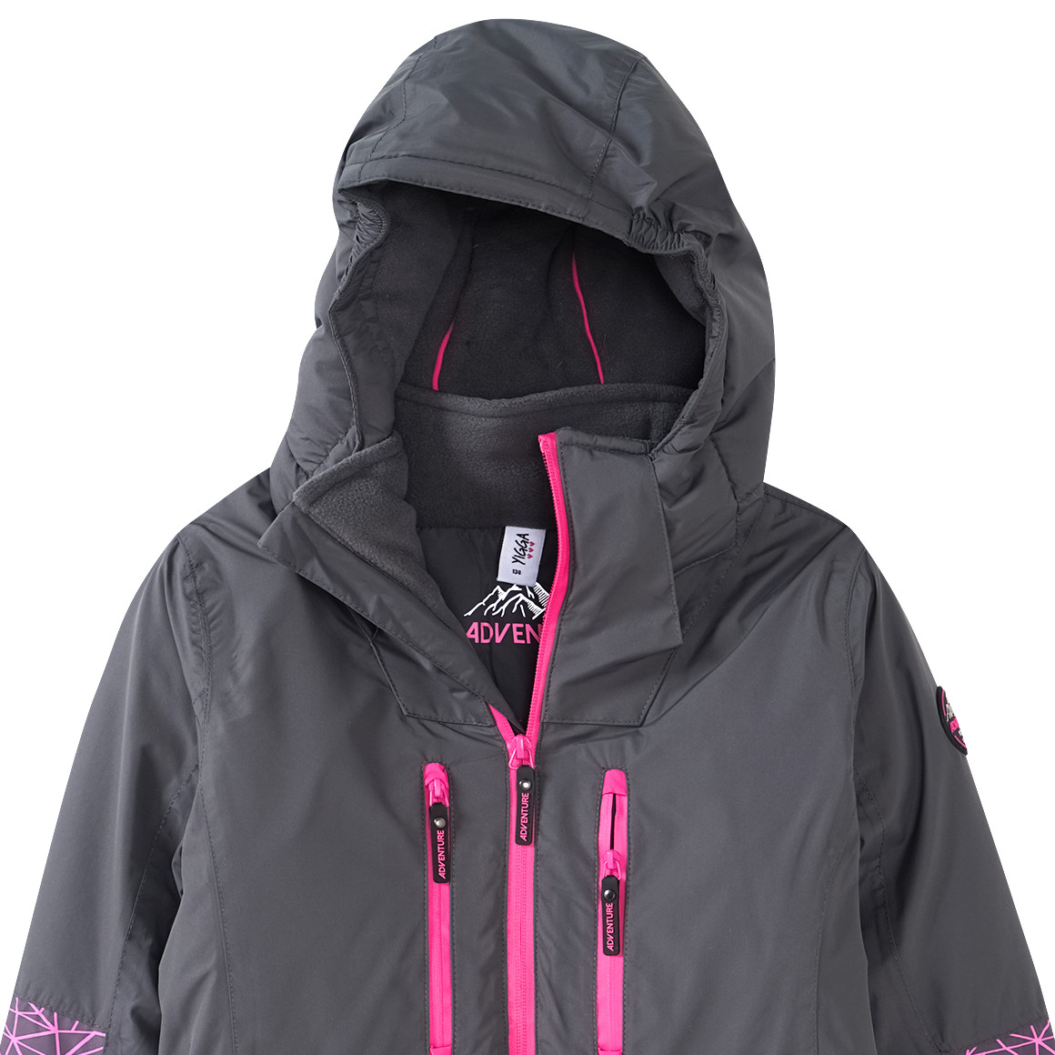 Mädchen Schneejacke mit Schneefang