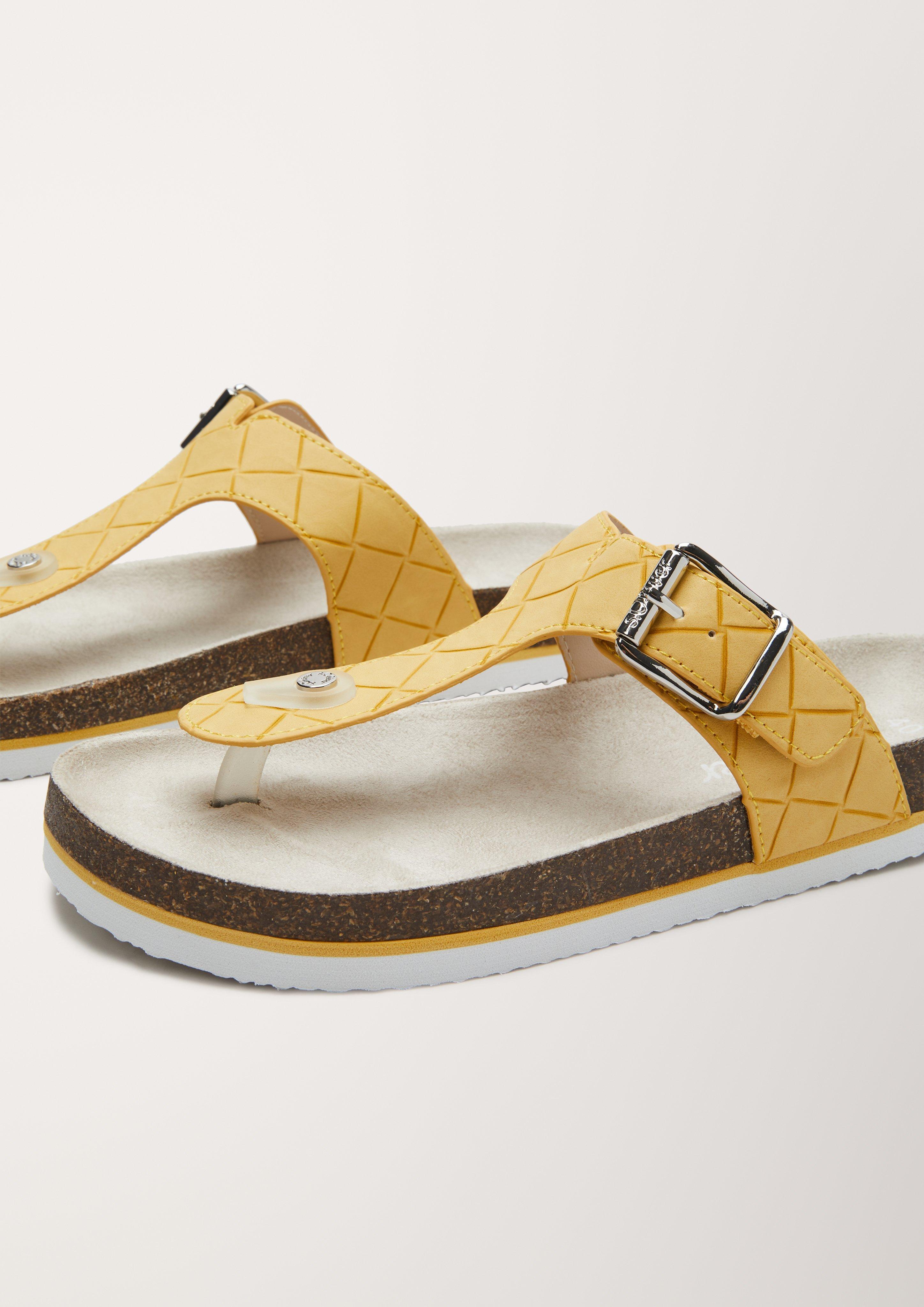 Sandalen in Lackleder-Optik  6005693-619
