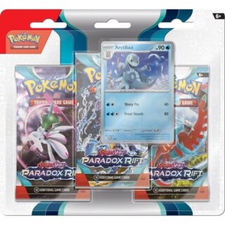 Pokémon - Scarlet & Violet 4 - Paradox Rift 3-Booster Blister (EN)