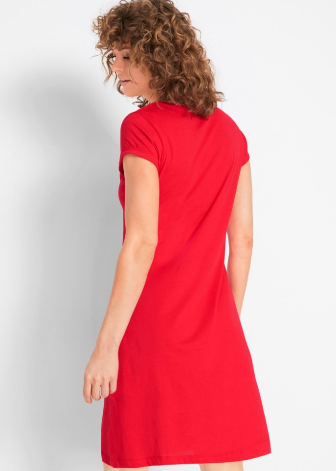 Shirtkleid, Kurzarm