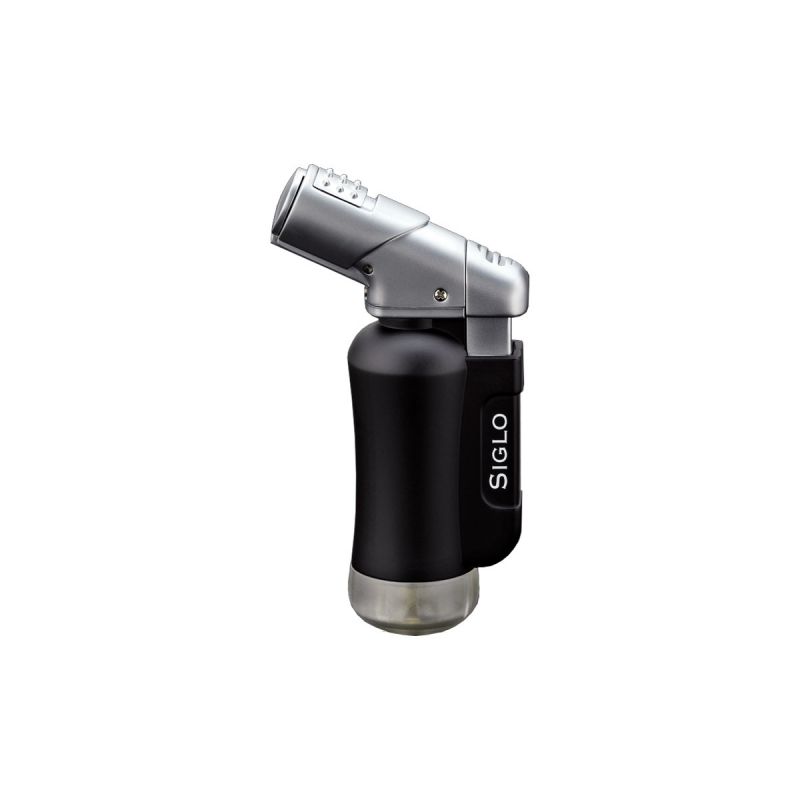 Siglo Mini Torch Lighter Glossy Mattschwarz, Zigarettenanzünder