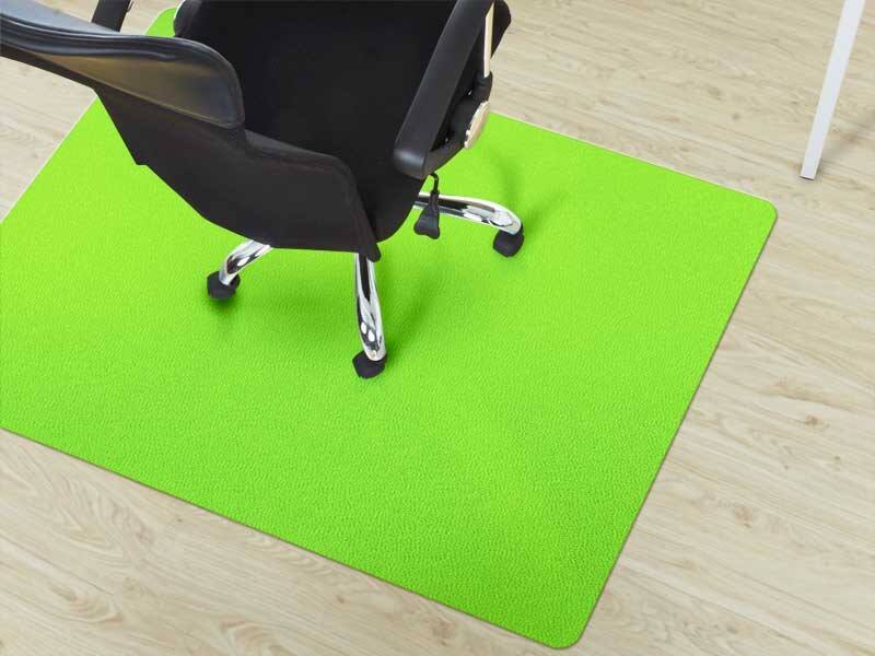 Bodenschutzmatte Floordirekt Pro Hartböden Hellgrün Polypropylen 1200 x 1500 mm