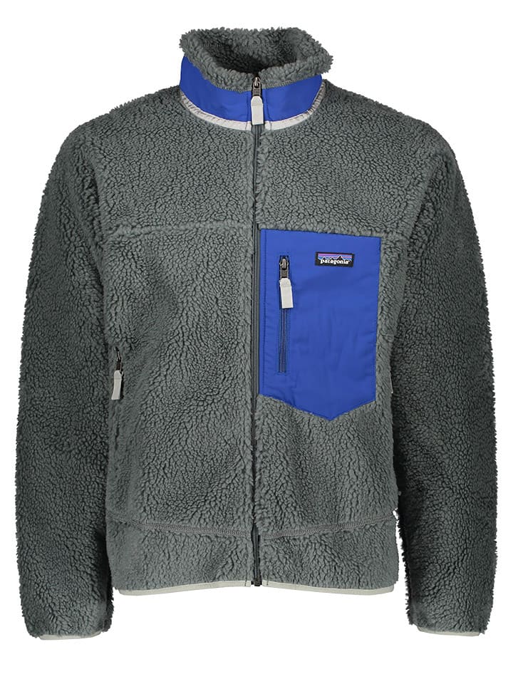 Patagonia Fleecejacke in Grau günstig kaufen