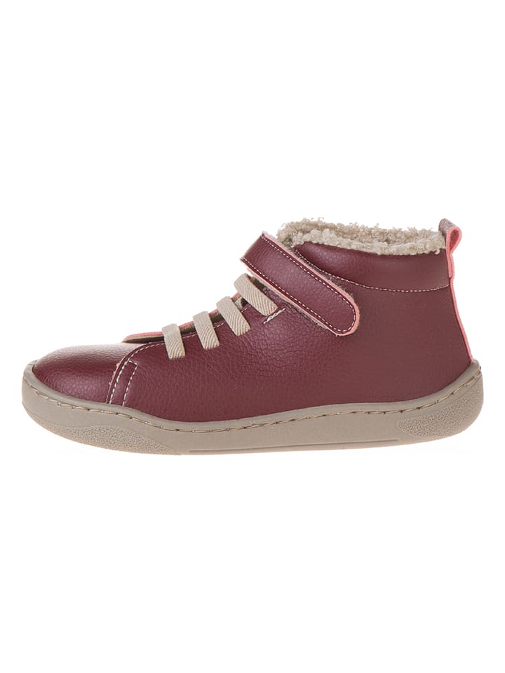 lamino Barfuß-Schnürschuh in Rot günstig kaufen