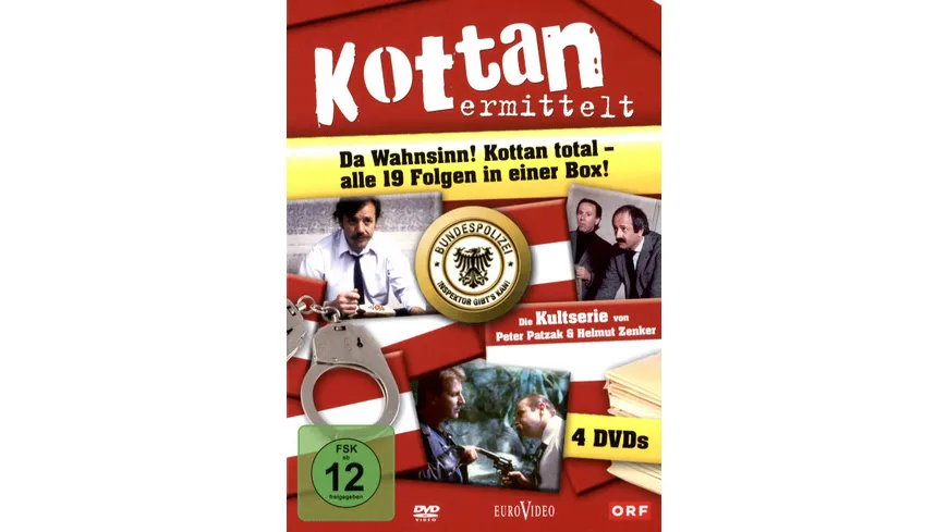 Kottan ermittelt - Box  [4 DVDs]