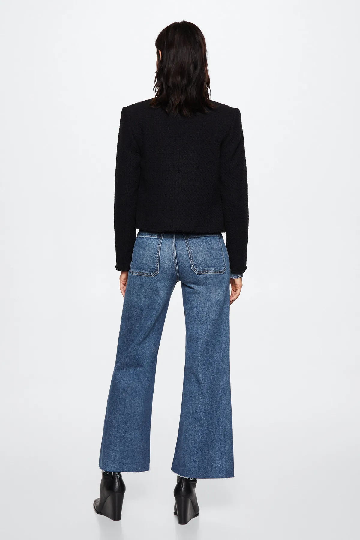 MANGO  37000097 Jeans Mittelblau