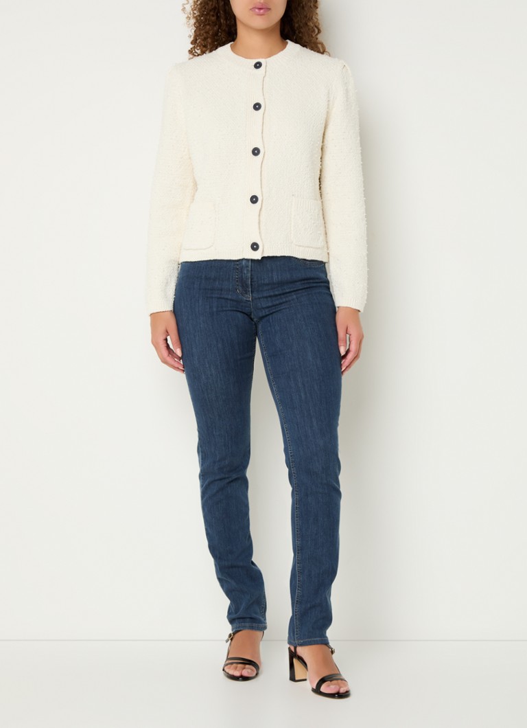 Cardigan Gerry Weber tricotat gros cu buzunare aplicate