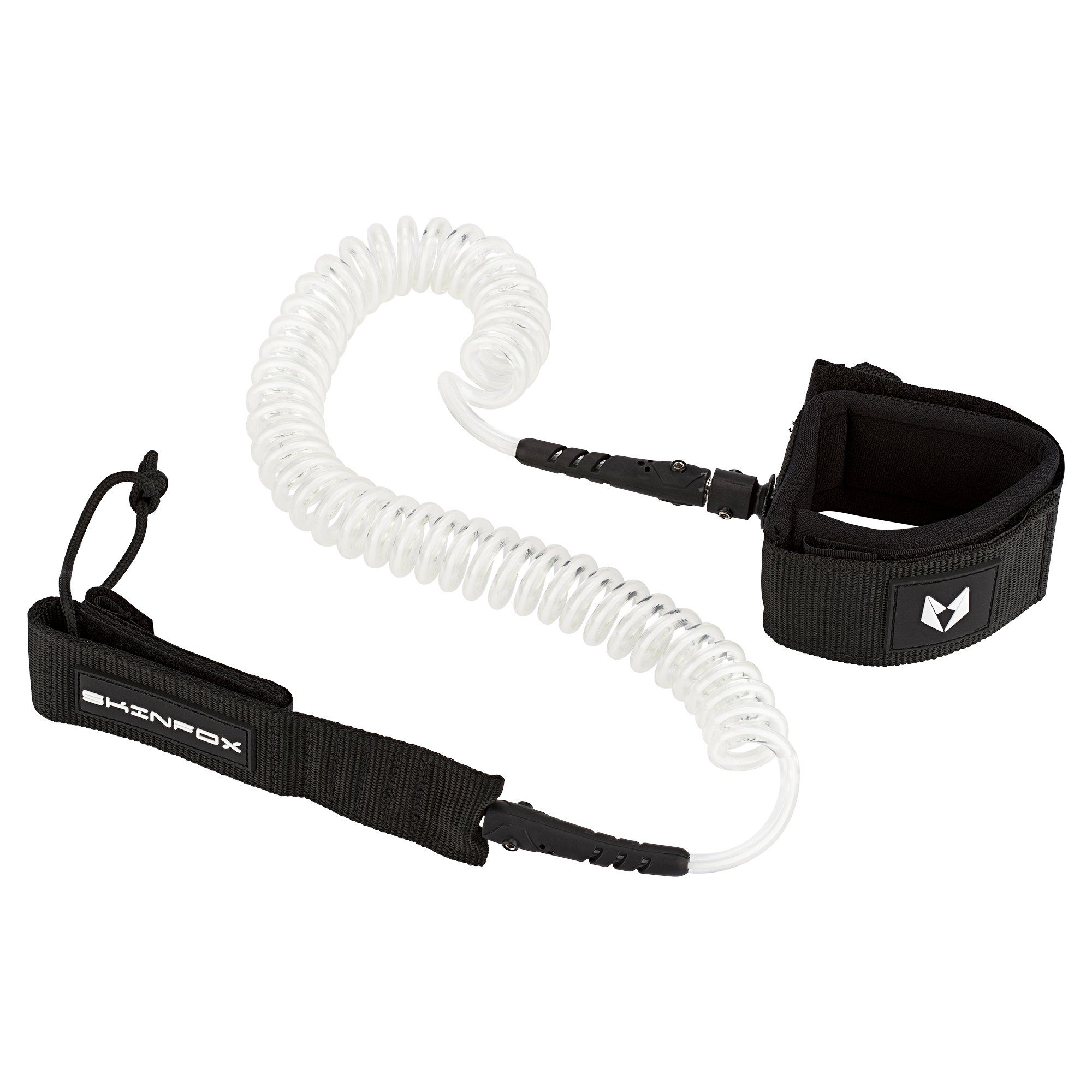Skinfox SUP-Leash SKINFOX Leash SUP Fussleine Coiled Leine für Stand Up Paddle Board und Surfboard