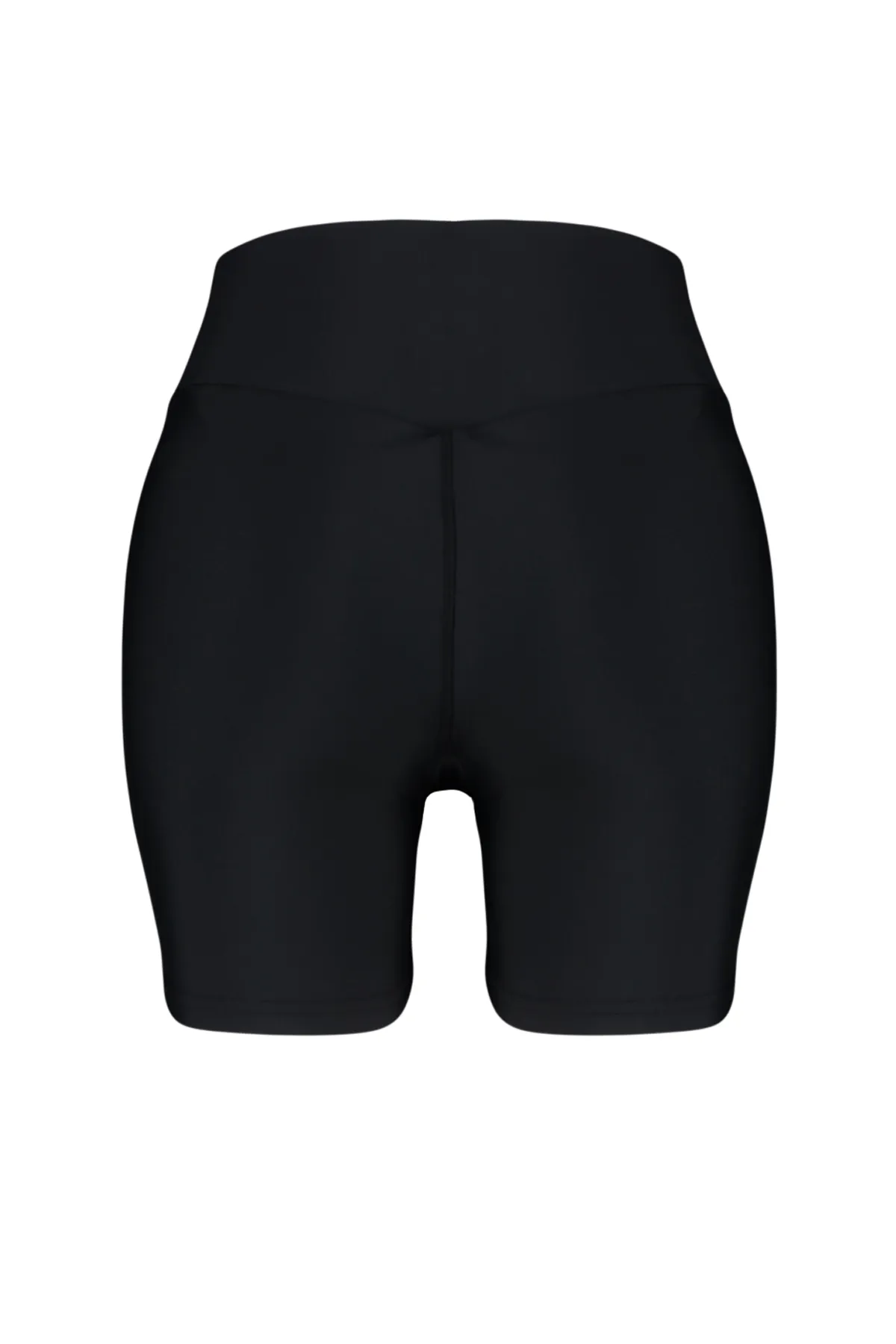 Trendyol Collection  Schwarze gestrickte Sportshorts/kurze Leggings mit Restorer-Nähten THMSS24TY00016